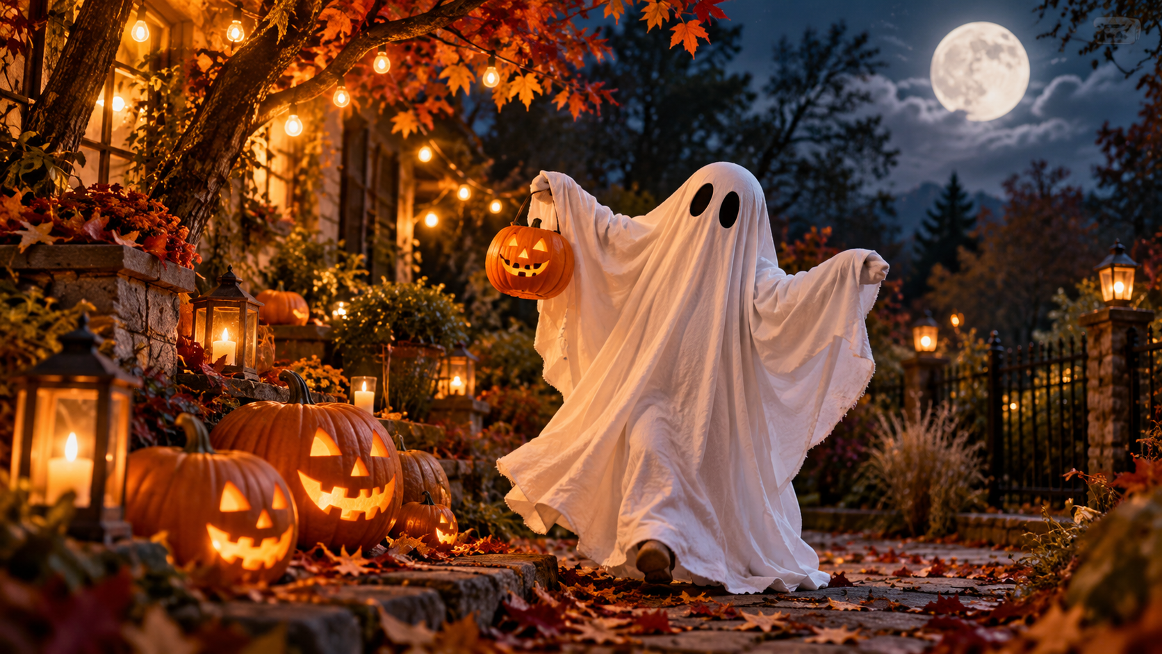 Halloween ghost photo prompt: Alternate Direction