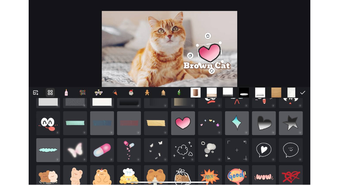 try stickers