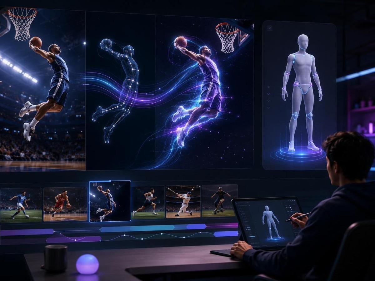 sports motion transfer AI prompt cover 3 in 4:3