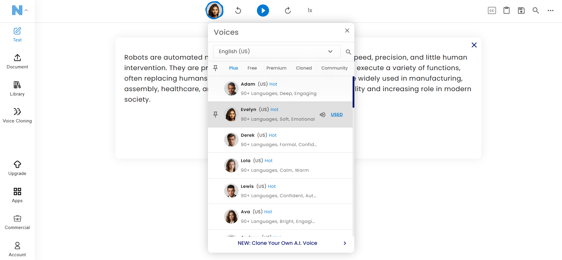 واجهة ناتشورال ريدر