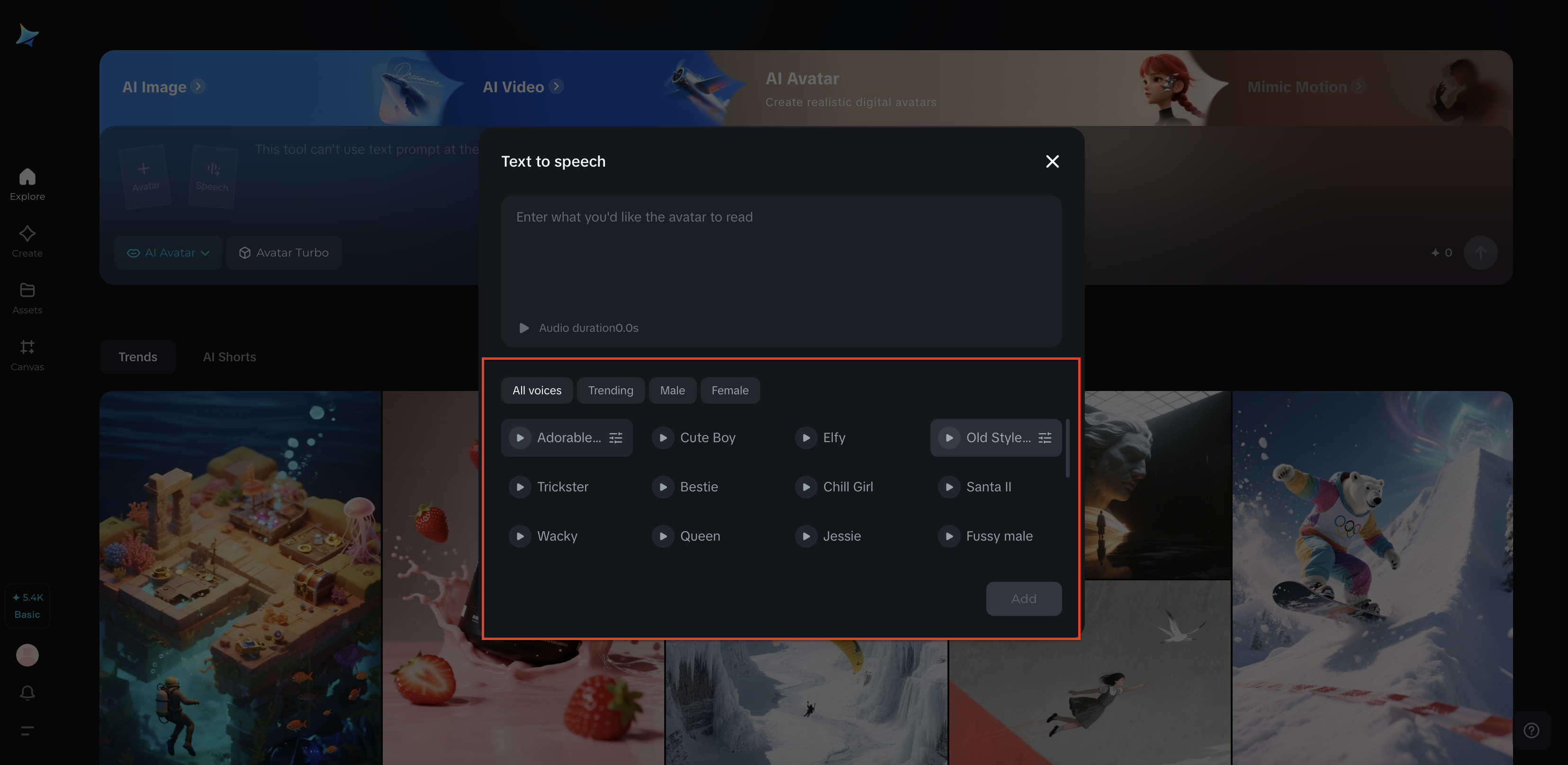 AI voices