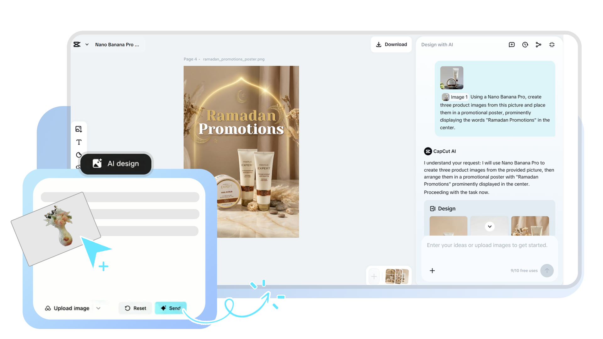 edit your design after generated