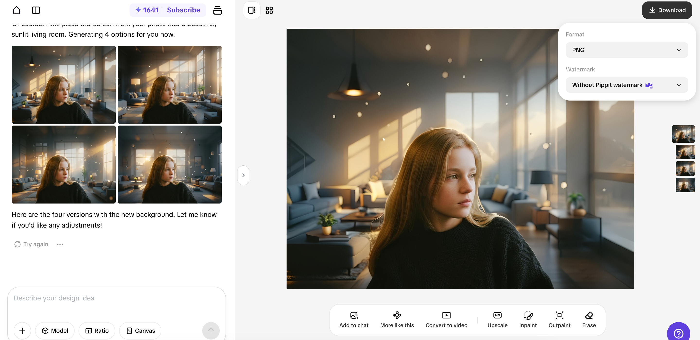 Export your image