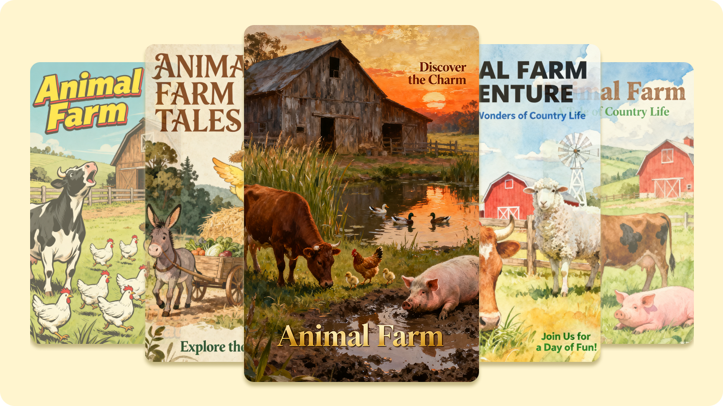 animal farm poster