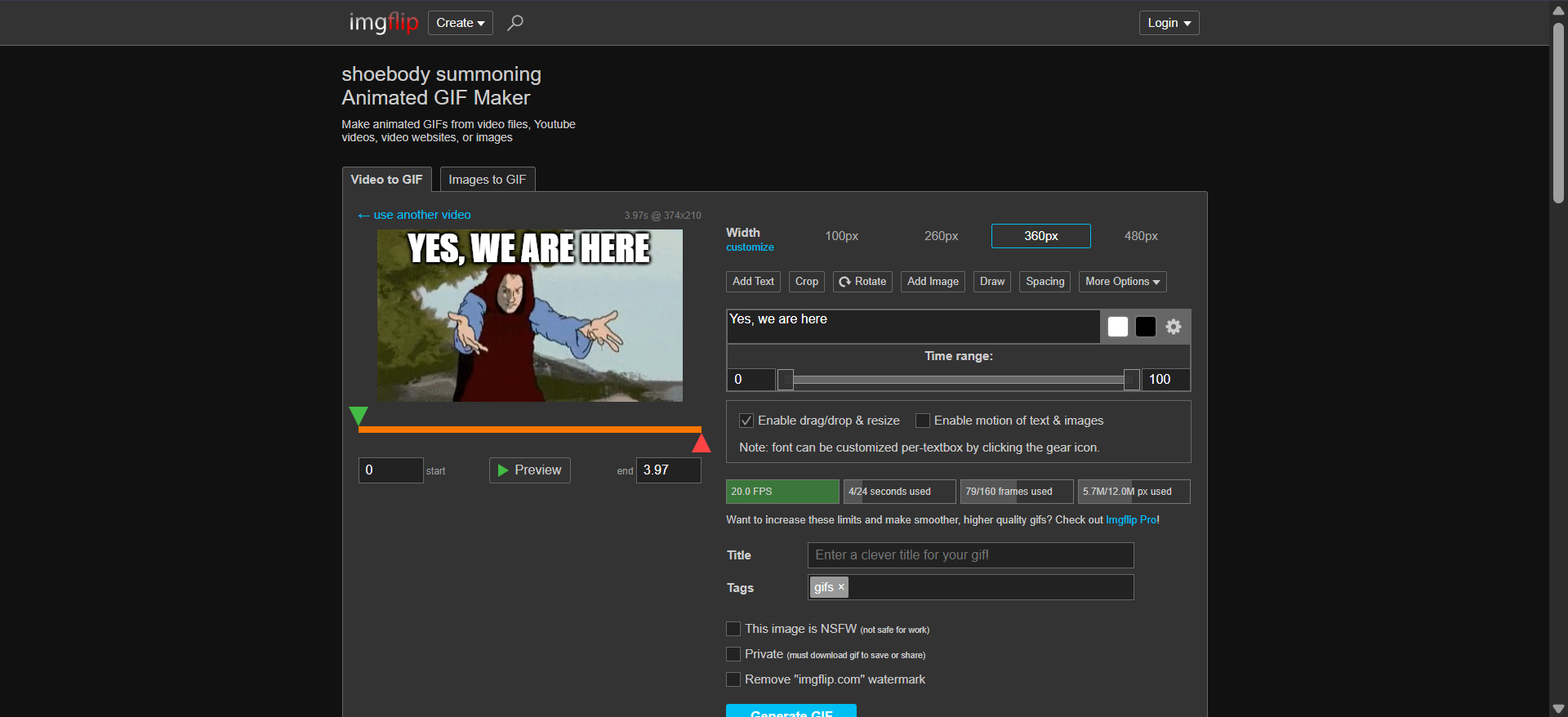 how to make a video meme