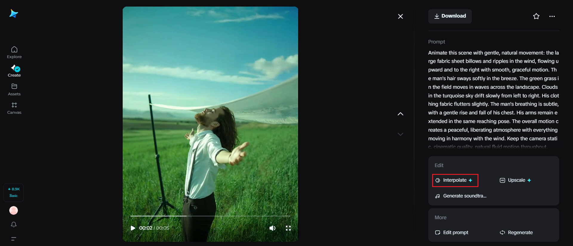 Interpolação de quadros