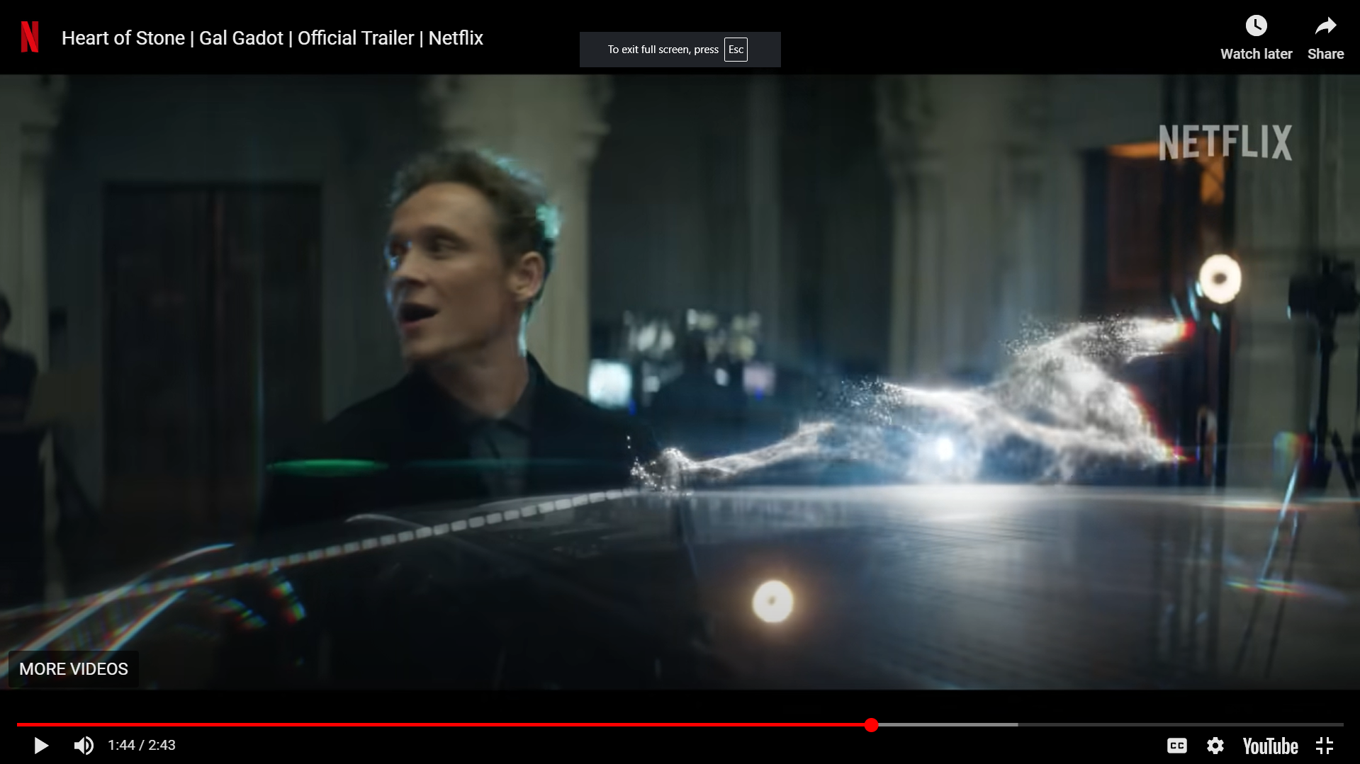 Heart of Stone Netflix trailer with action-packed scenes