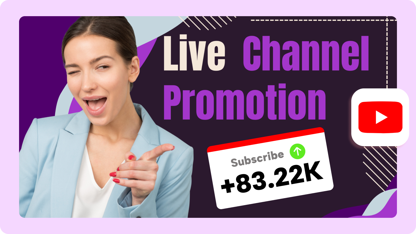Élő promóció youtube csatorna