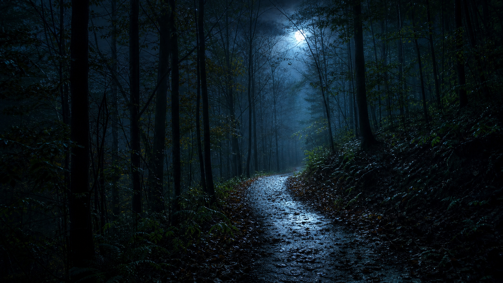 Paisaje Estético Oscuro IA Resultado de aviso de foto 6