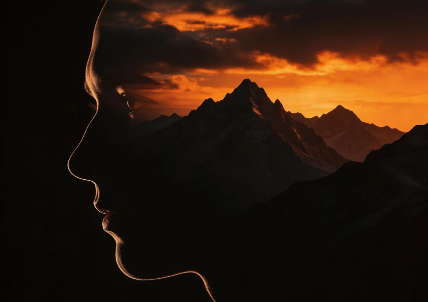 Modern double exposure