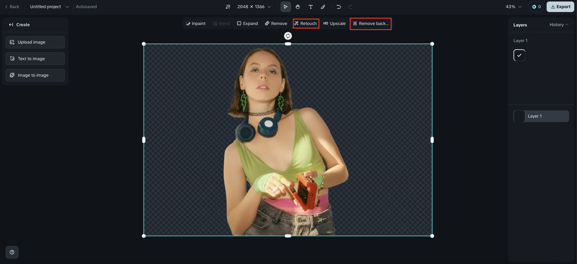 Dreamina: HEIC file converter