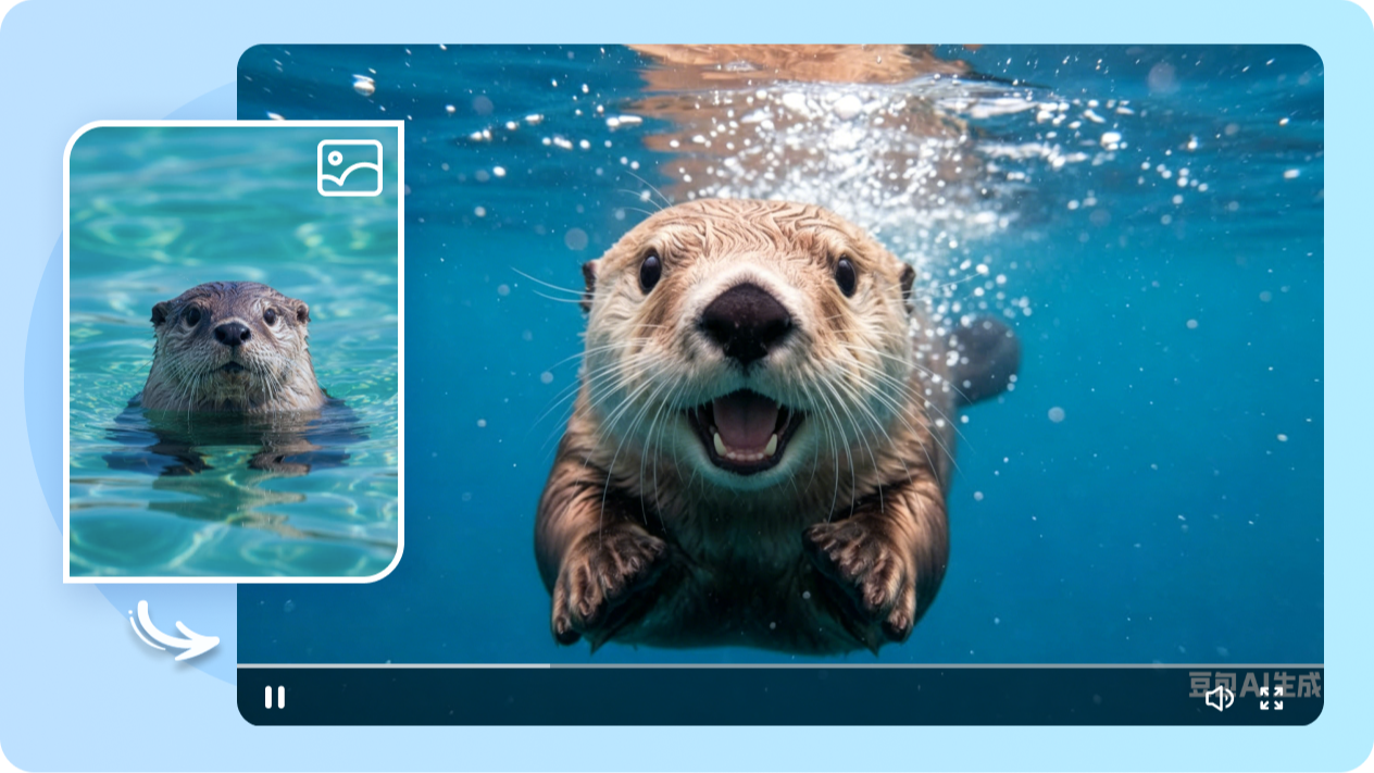 Transform wildlife images into dynamic video scenes