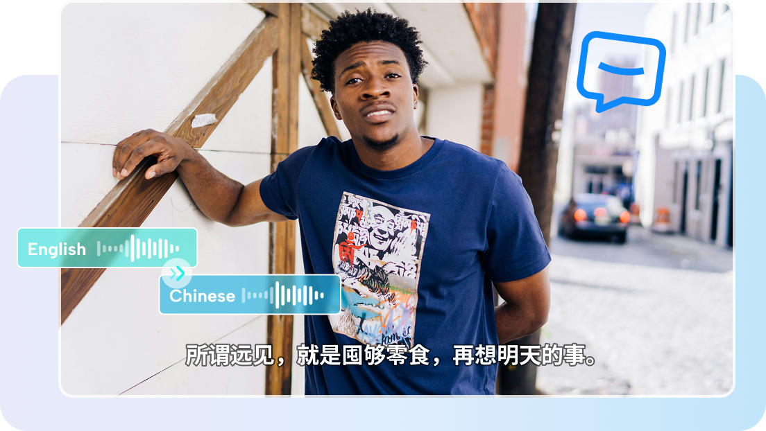 Preserve tone and emotion with CapCut's English Chinese translation.