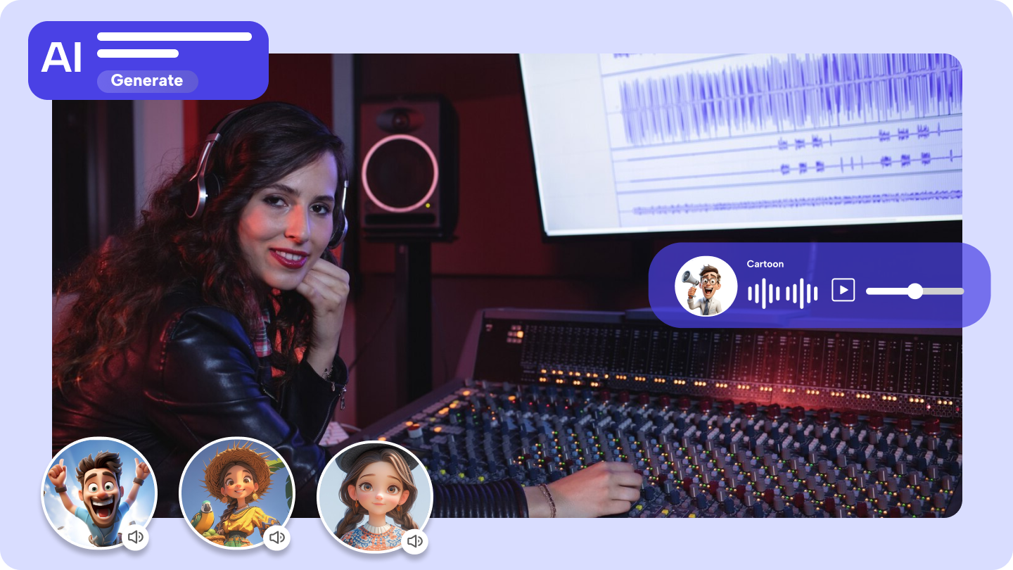 ai voice актер бесплатно