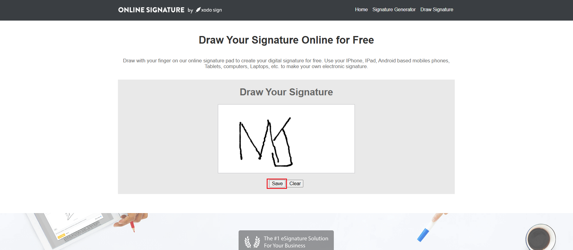 Firma de mano digital