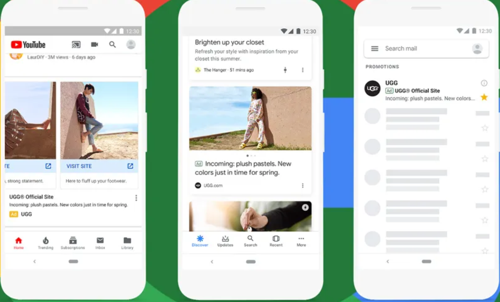 Типы рекламы YouTube-Discovery ads