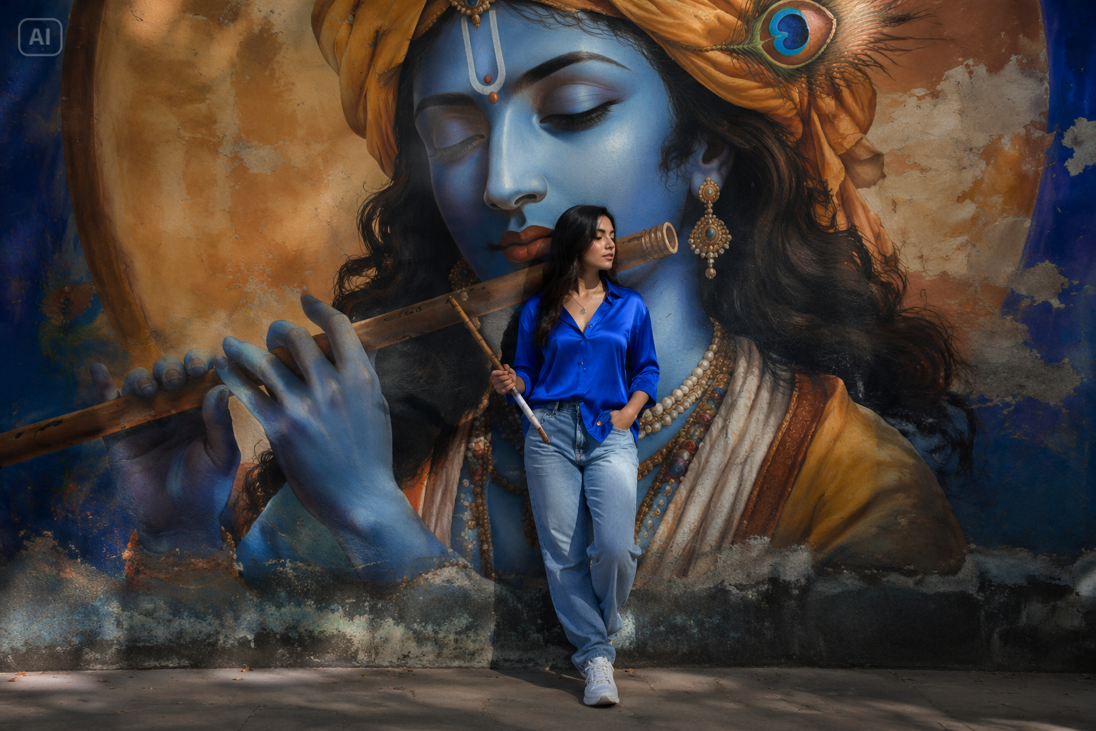 Krishna AI Photo Editing Prompt