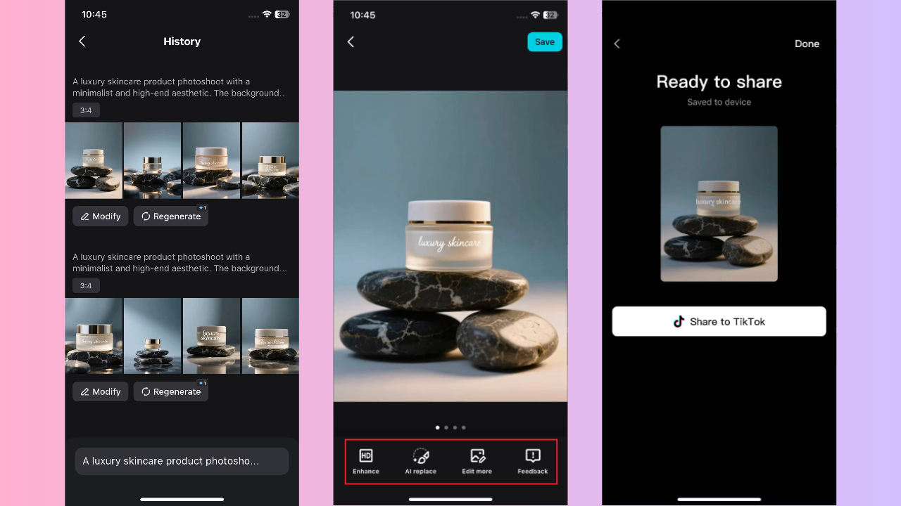 Review the poster and save