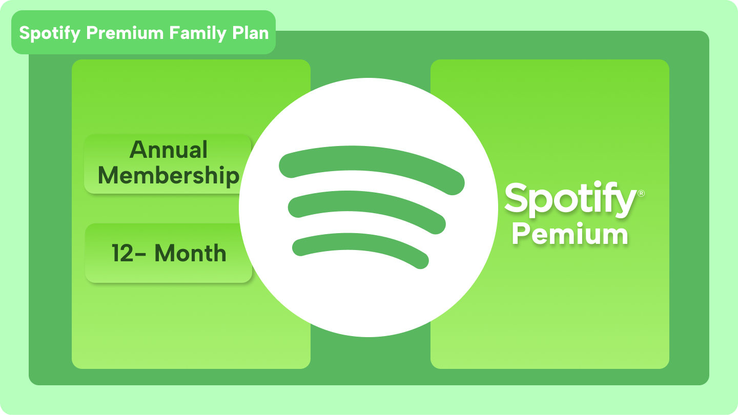 spotify annual subscription family
