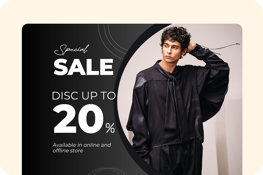 Multi-platform ad visuals