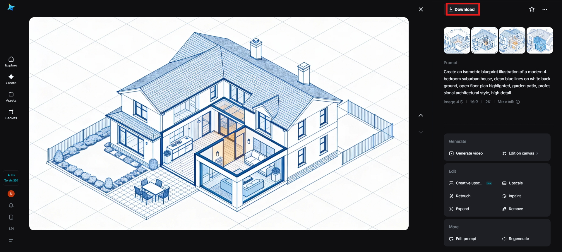 Download the final image