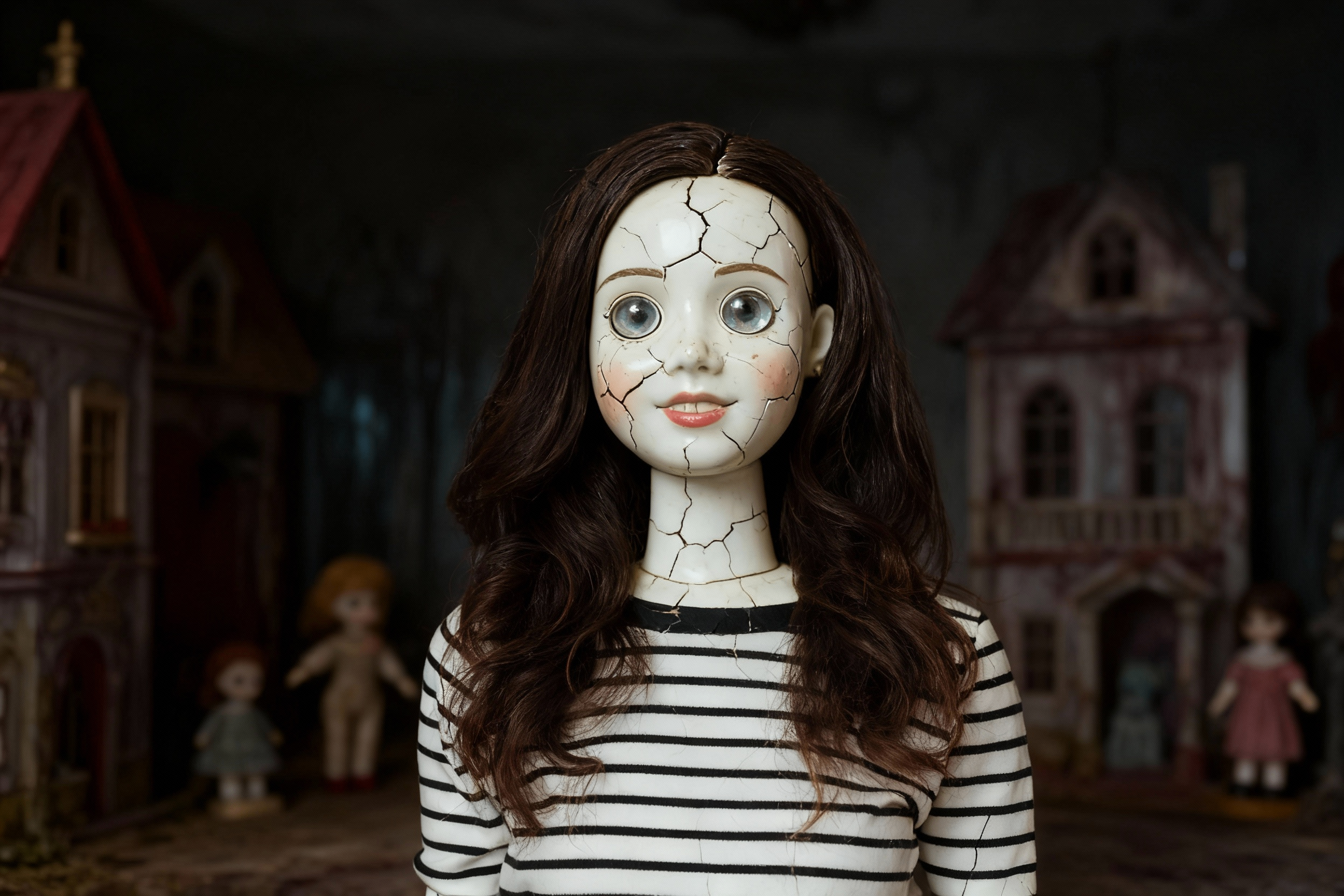 Porcelain doll filter