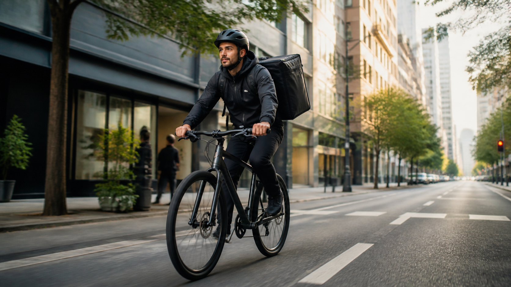 Bike Delivery Video hero visual