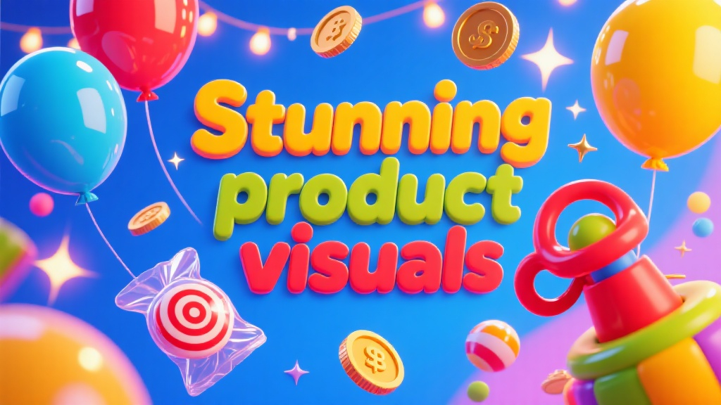 Visuais impressionantes de produtos