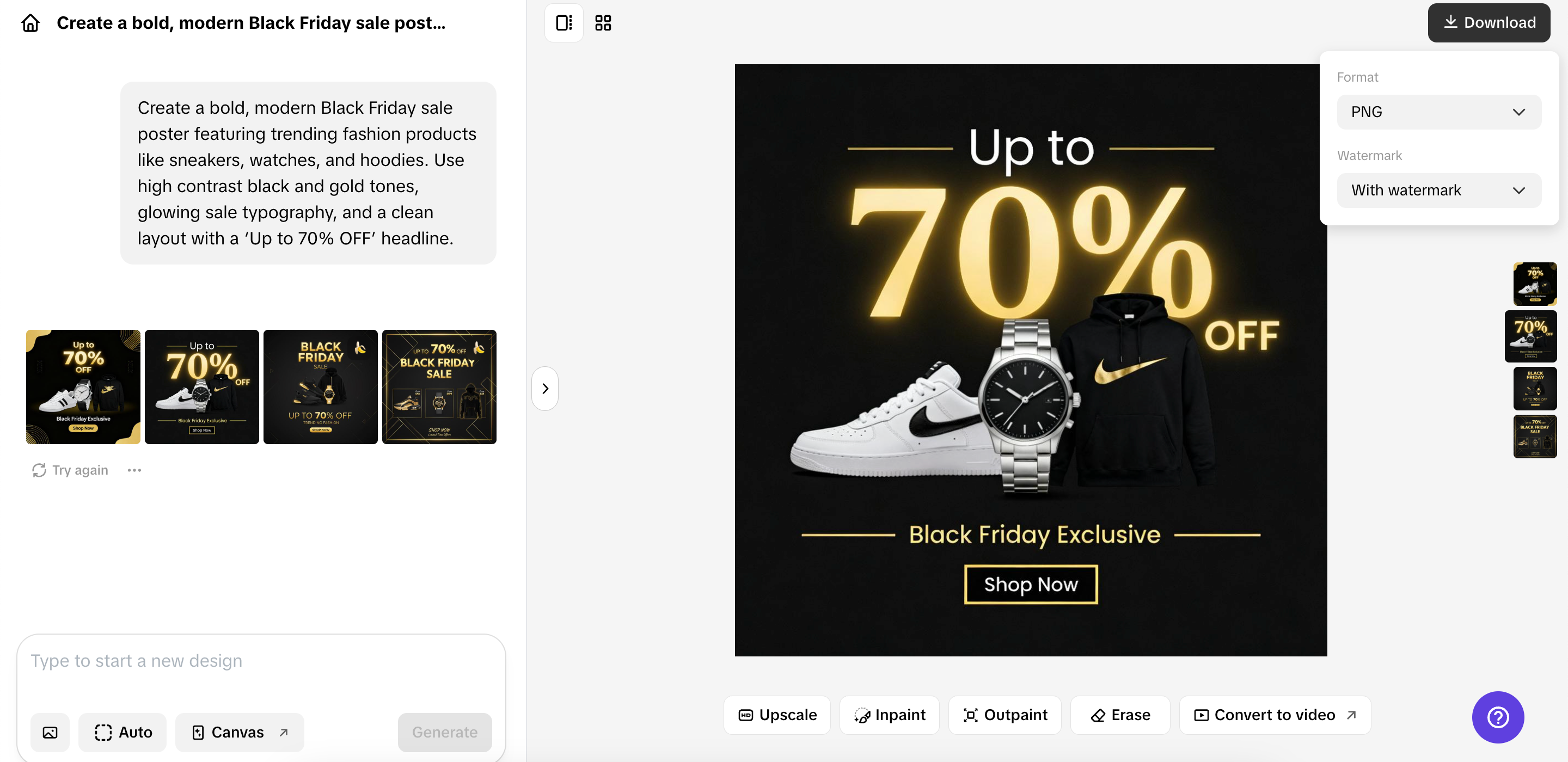 Eksport dan kongsi imej anda