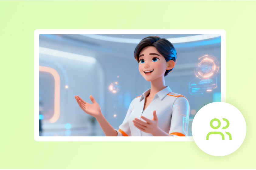 connected with AI narrator 