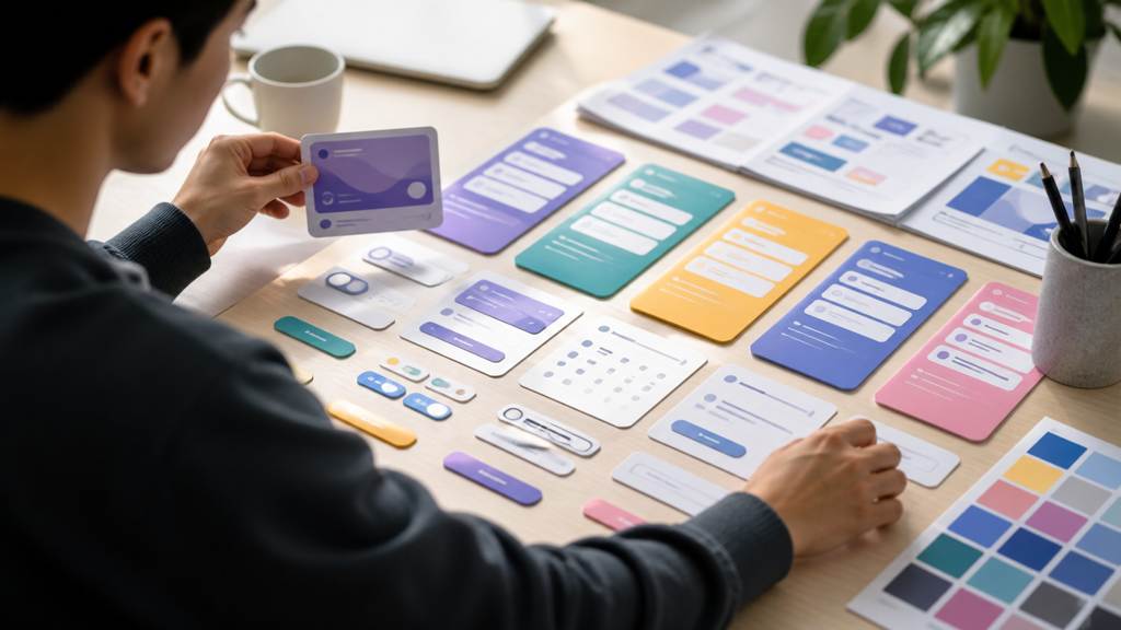 Creative Form Design prompt 2 original 16:9 visual