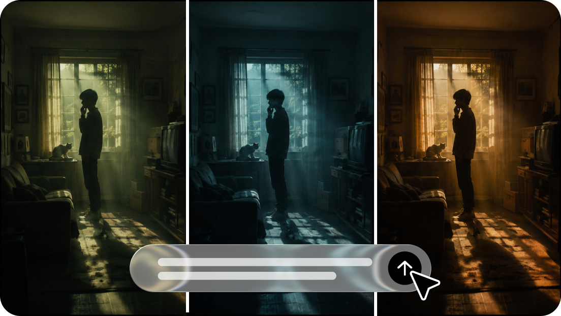 Customize cinematic lighting setups