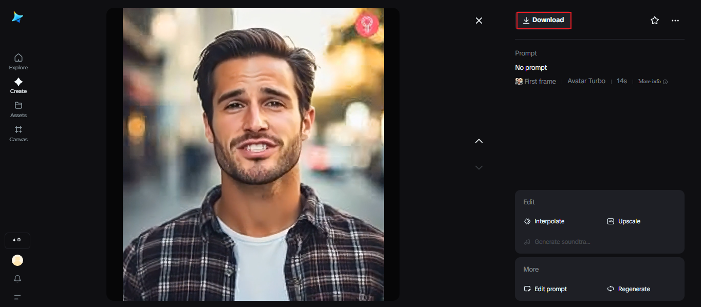 IA de personagem falando como uma pessoa real