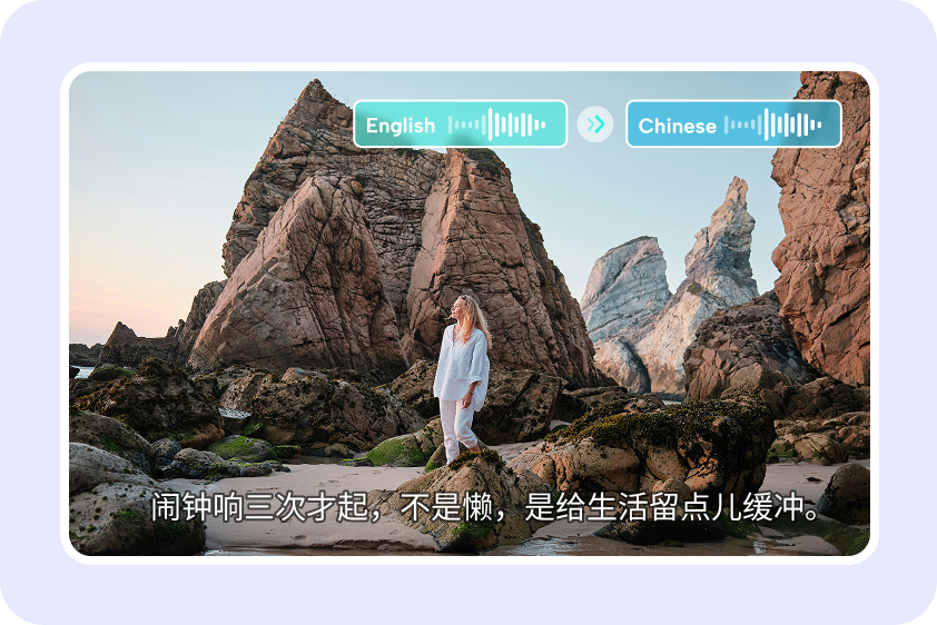 Improve inclusivity using CapCut's English to Chinese translator