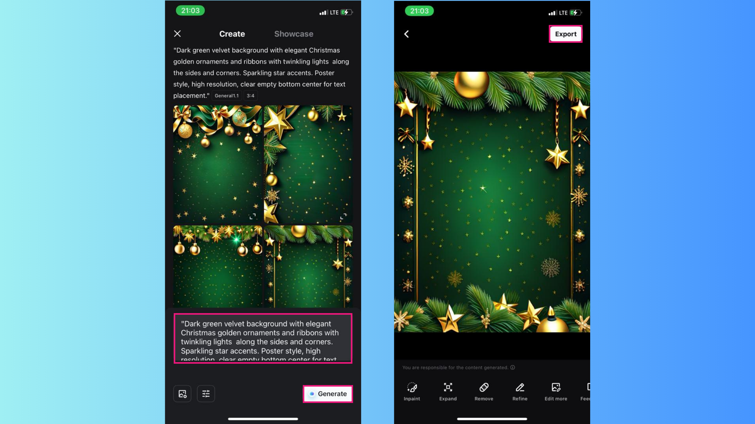 Christmas party invitation posters