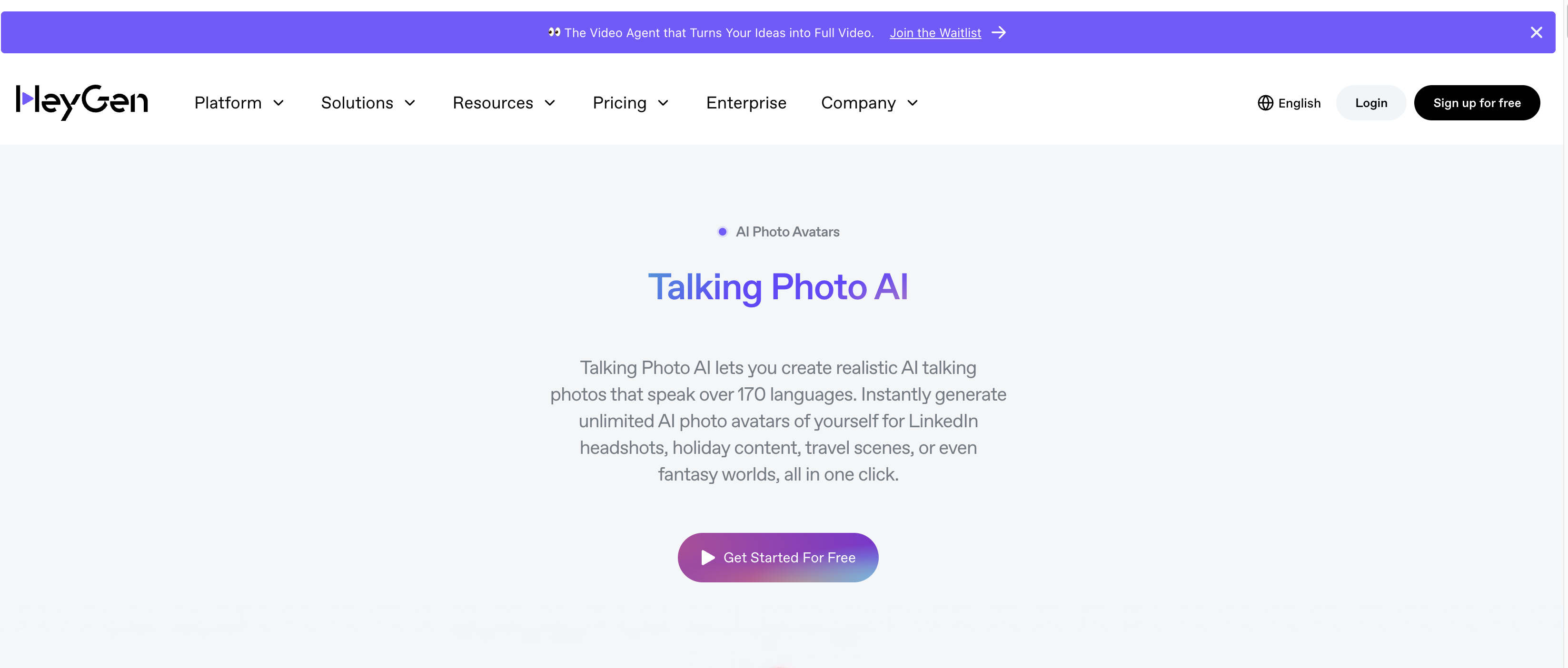 Herramienta para crear avatares parlantes en HeyGen