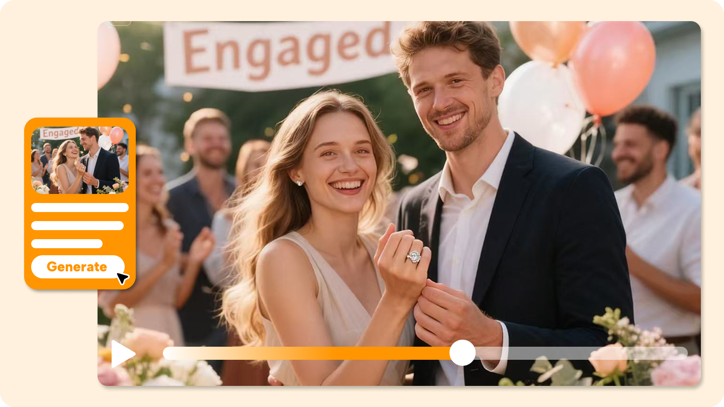 engagement invitation video