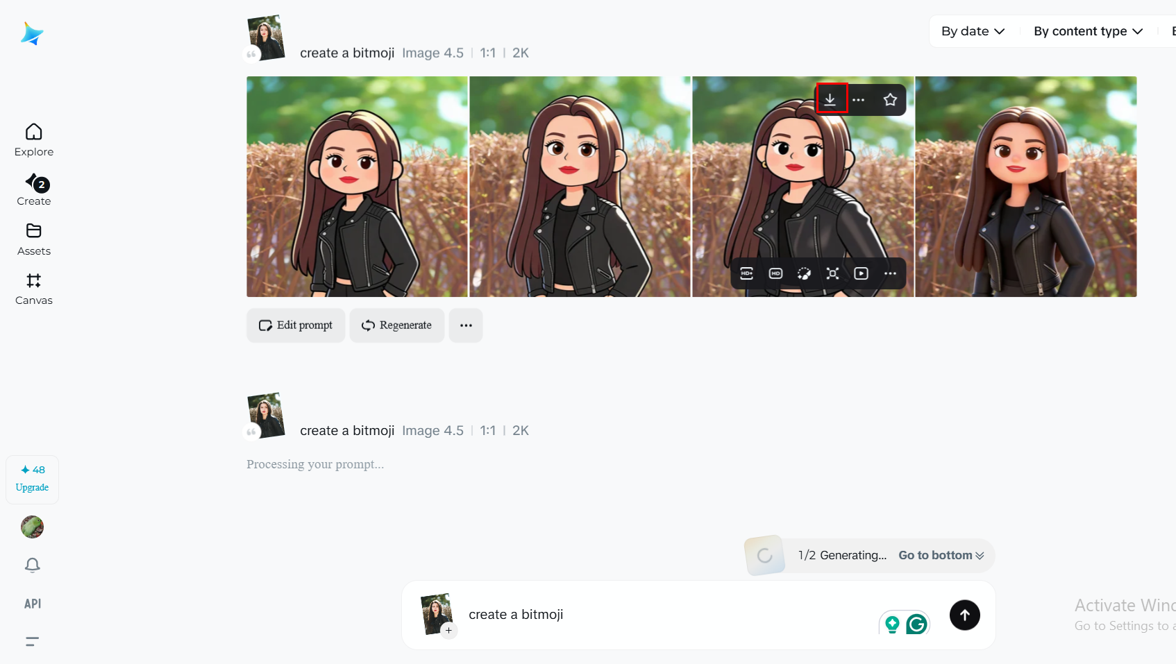 Baixar bitmoji