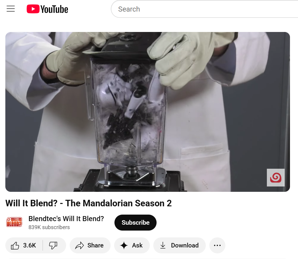 Blendtec "Will It Blend?"