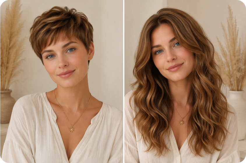 Test long hair safely online
