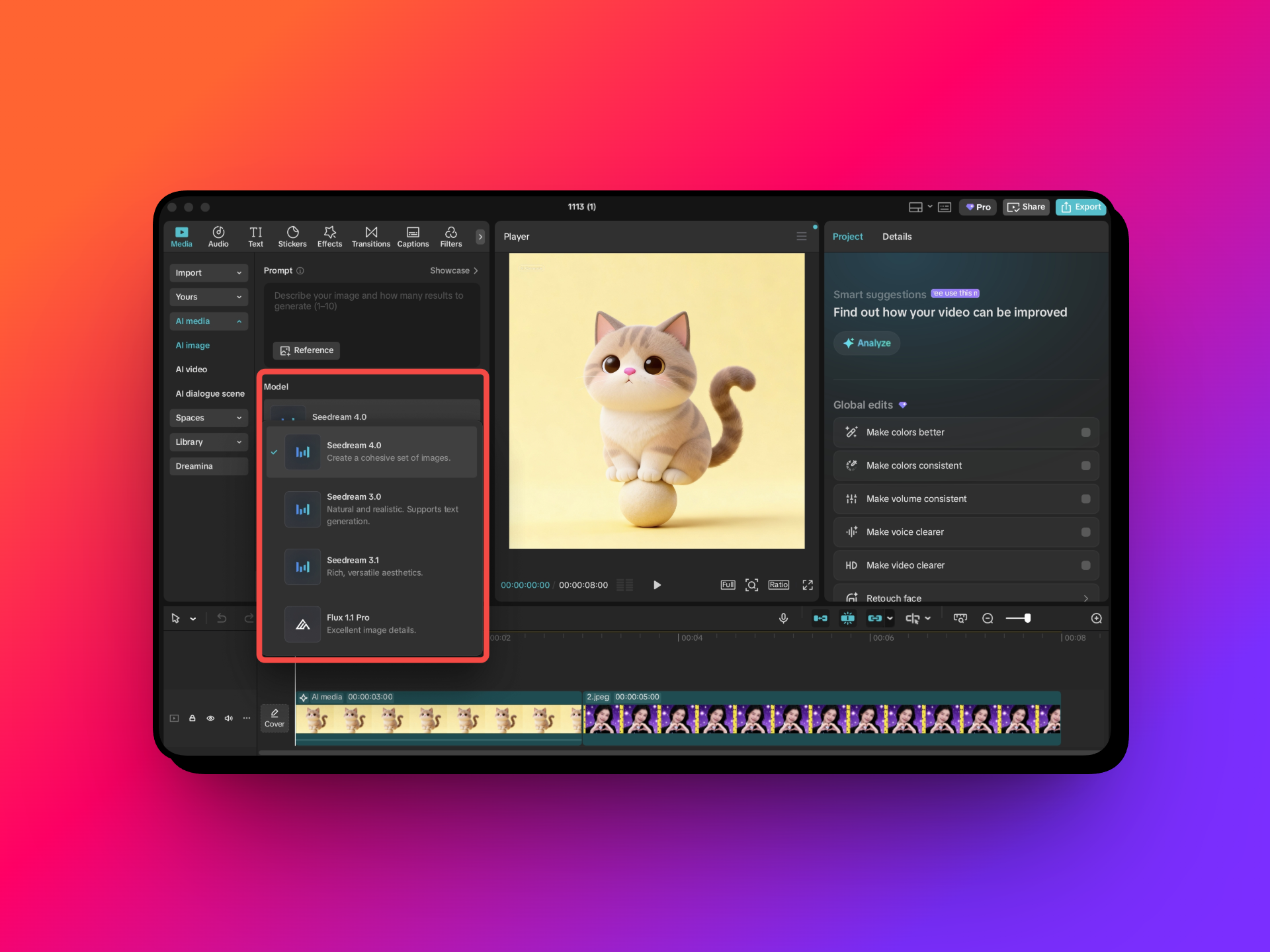 Create your AI image