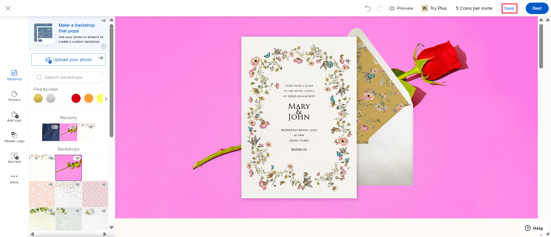 online engagement party invitations free