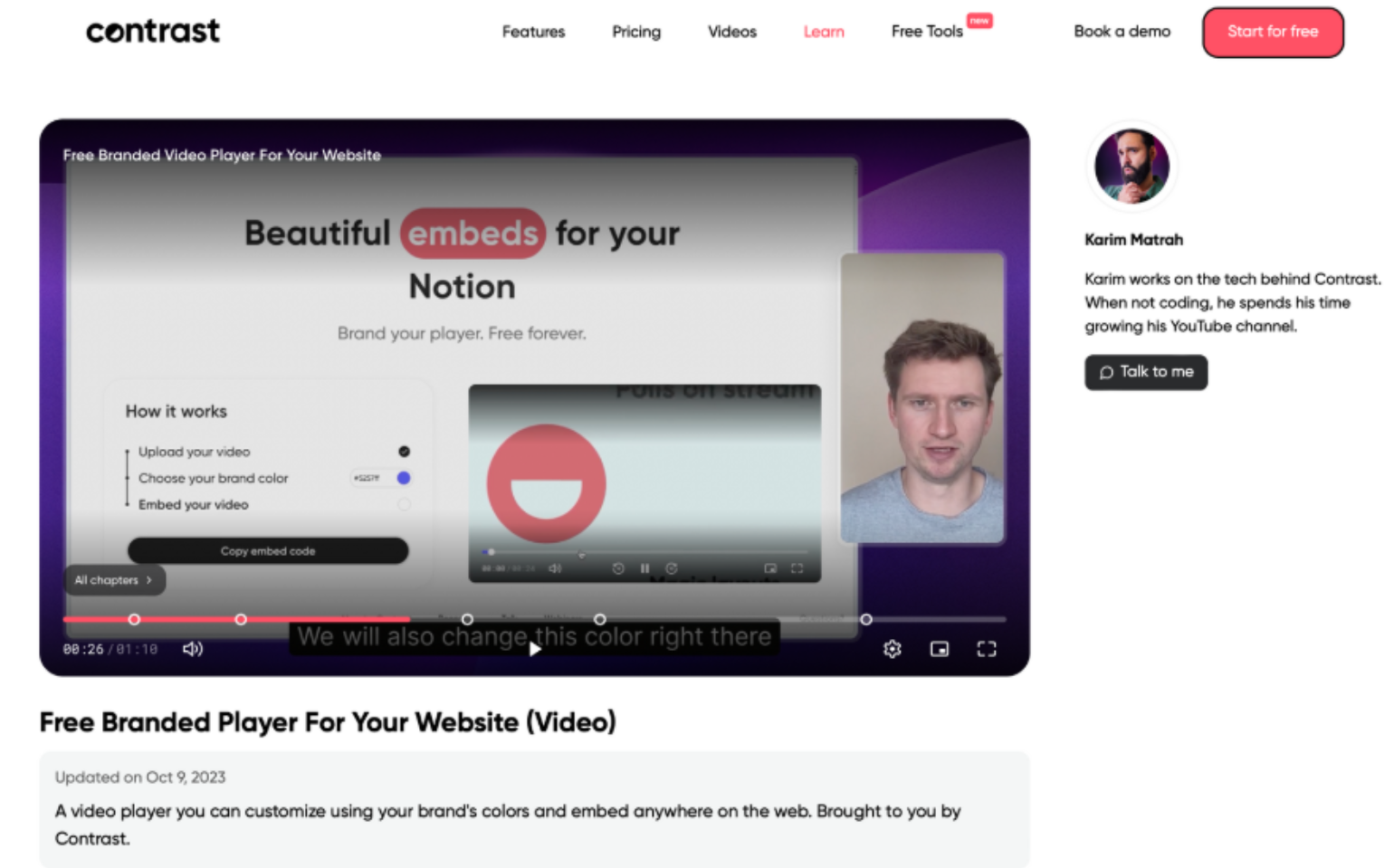 Videók integrálása a webhelyére a jobb indexelés érdekében