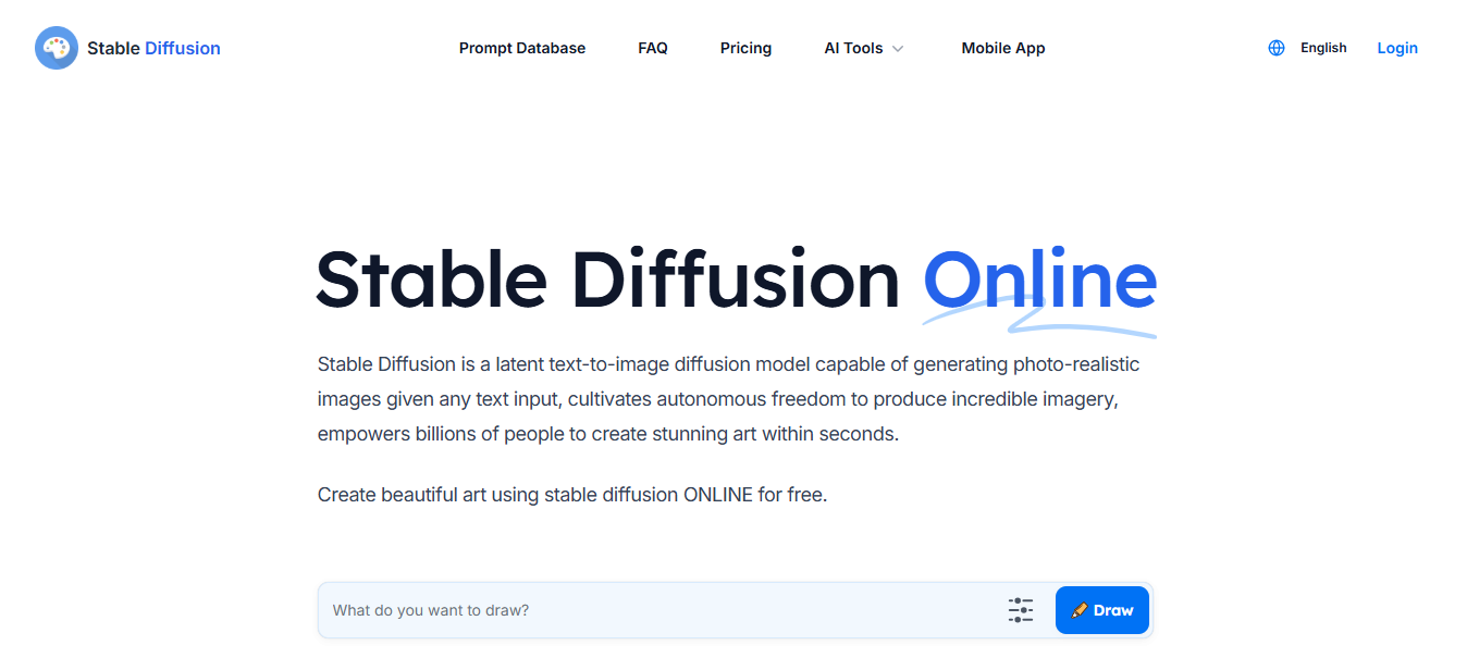 Modelo de geração de imagens Stable Diffusion