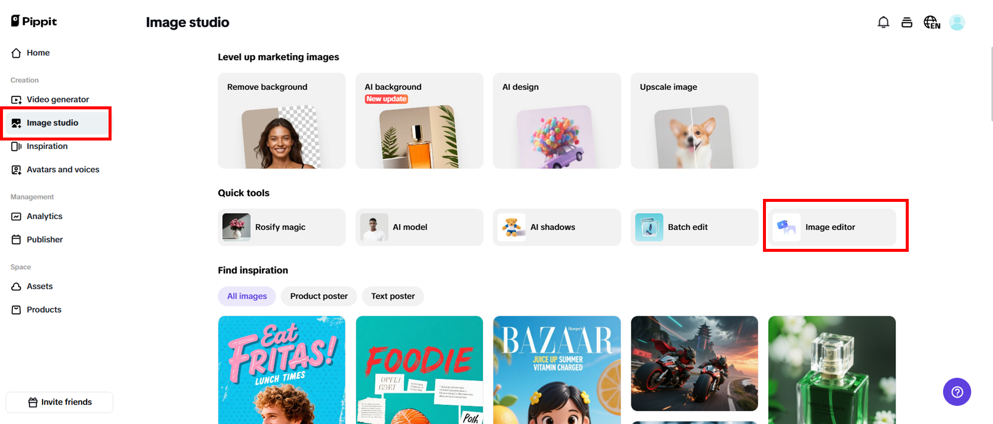 I-upload ang iyong mga larawan