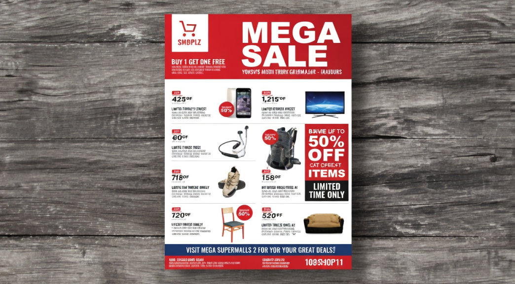 sales flyer