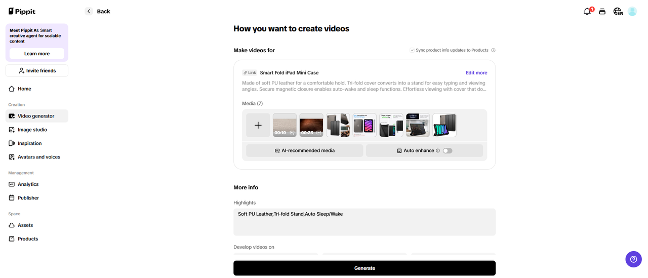 Seamless product integration and branding
