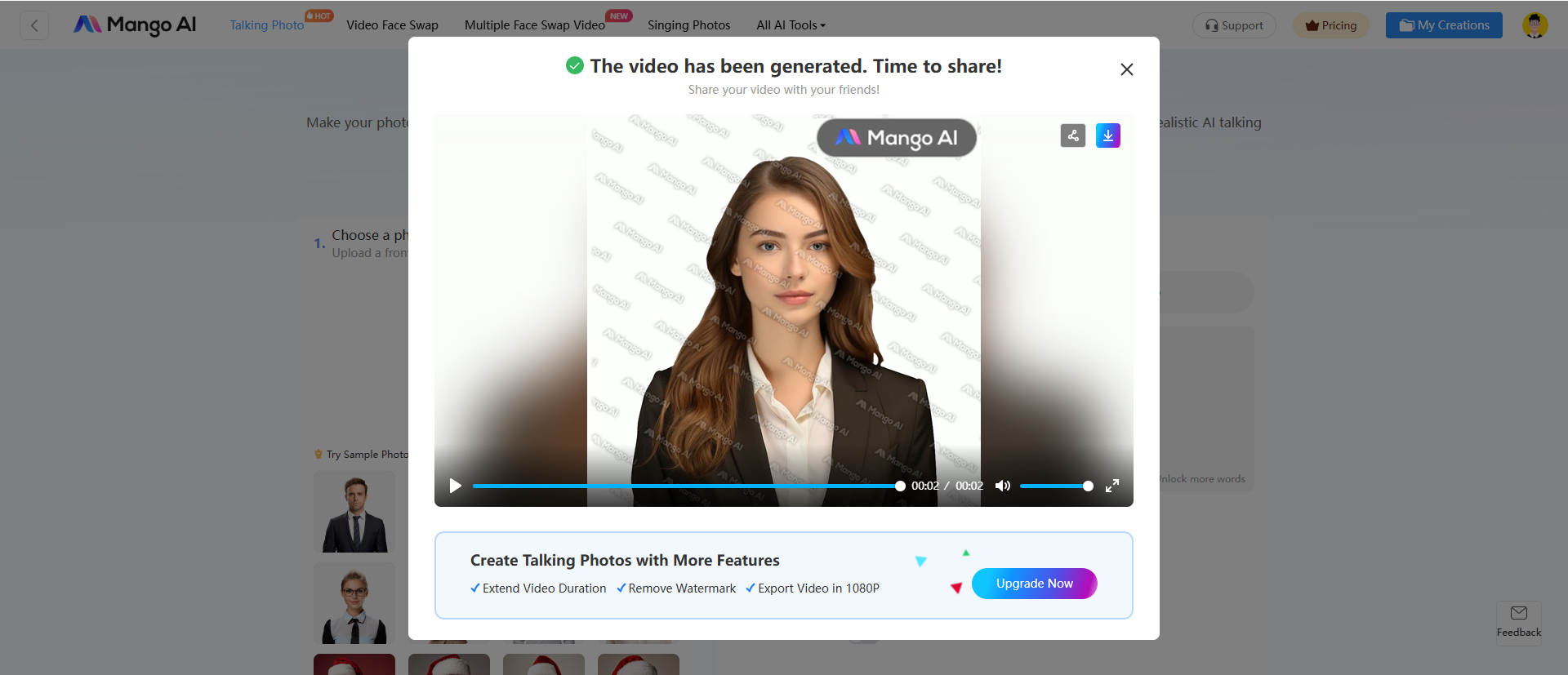 ai photo talking generator