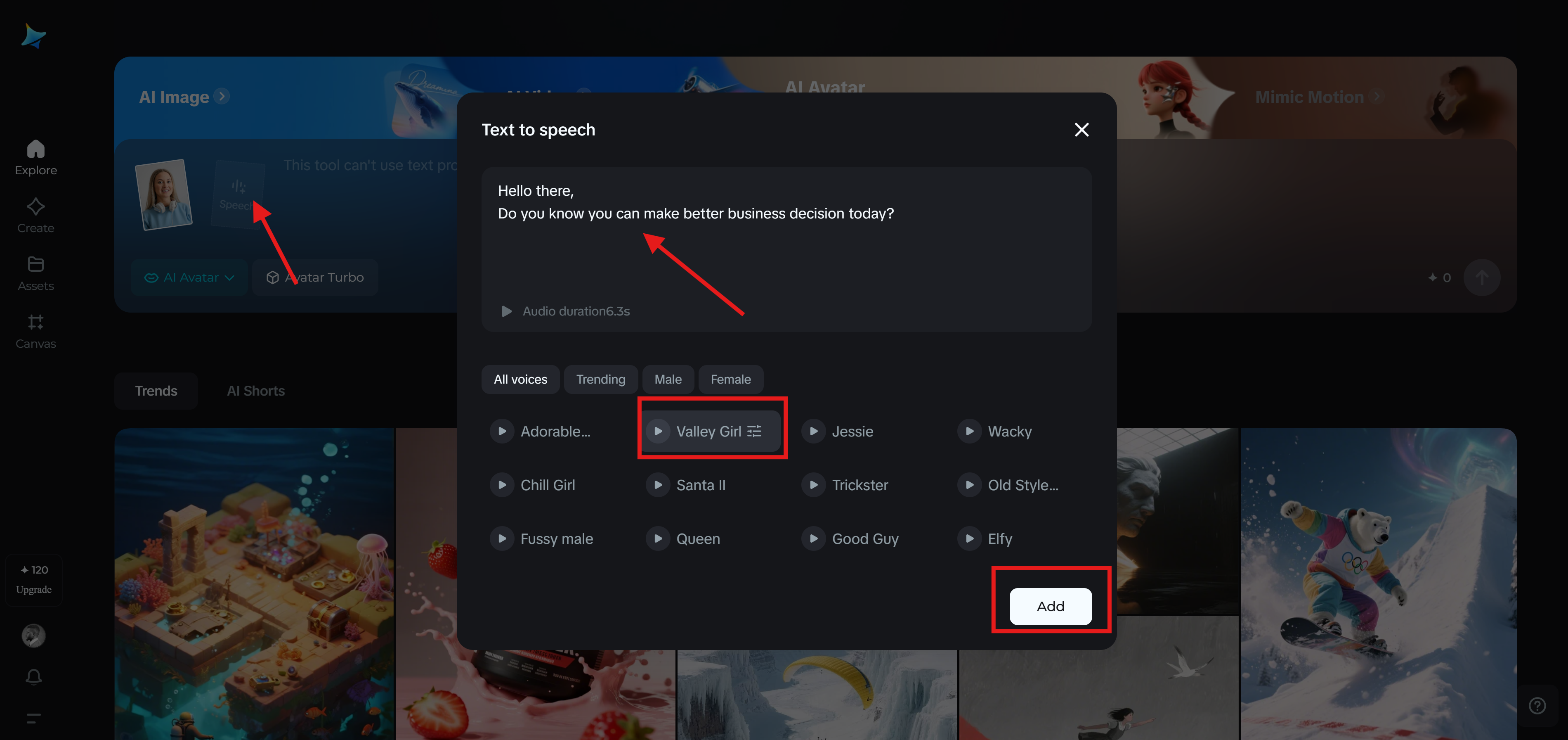 Dreamina: online video presentation maker