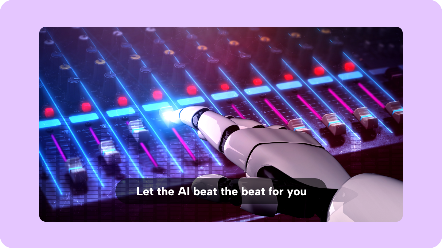 Vytváření fascinující hudby s AI Beat Maker